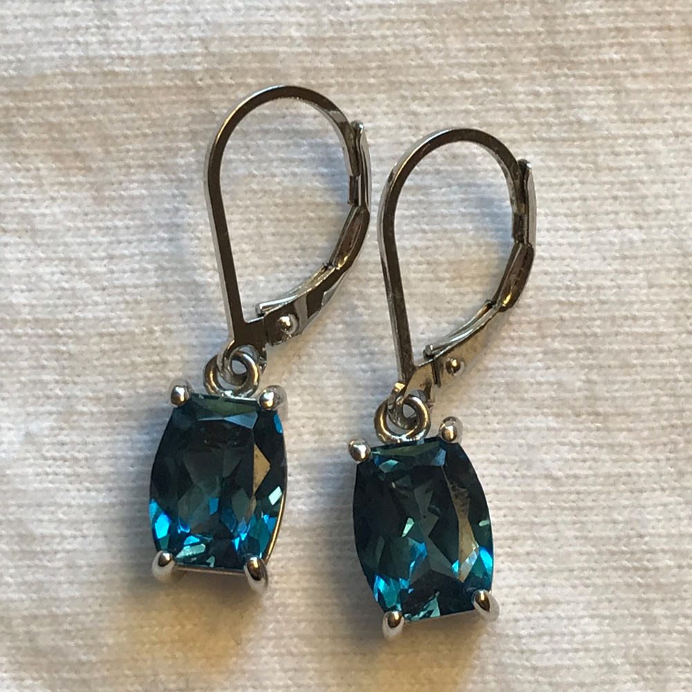 London Blue Topaz Earrings